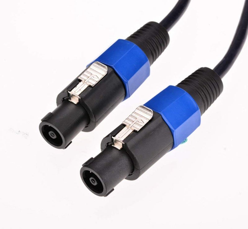 Yuyaokk 2Pack 6 ft Male Speakon to Speakon Cables, Professional 12 Guage AWG Audio Cord DJ Speaker Cable Wire with Twist Lock - 2 Conductor. - Image 4